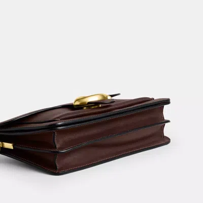 Coach Tabby Grain Leather Shoulder Bag In Pink