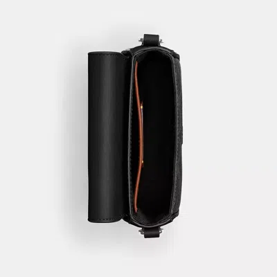 Coach Flap Crossbody Bag In Signature Canvas In Pattern