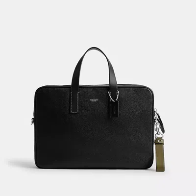 Coach Loop Bag Charm In Green