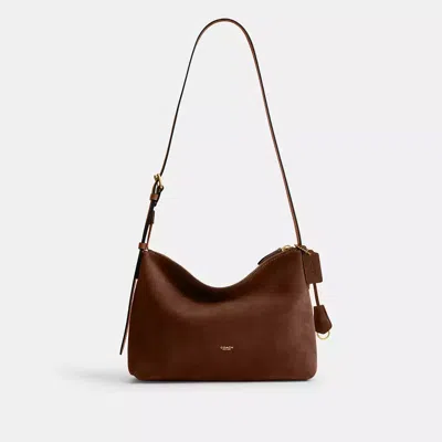 Coach Mott Messenger Bag 33 In Brown