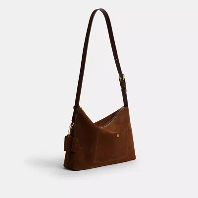 Coach Mott Messenger Bag 33 In Brown
