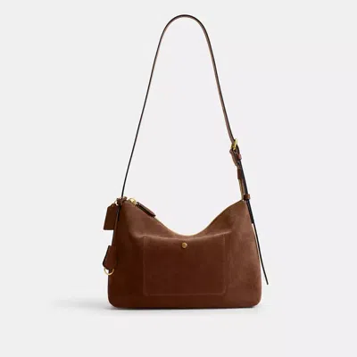 Coach Mott Messenger Bag 33 In Brown