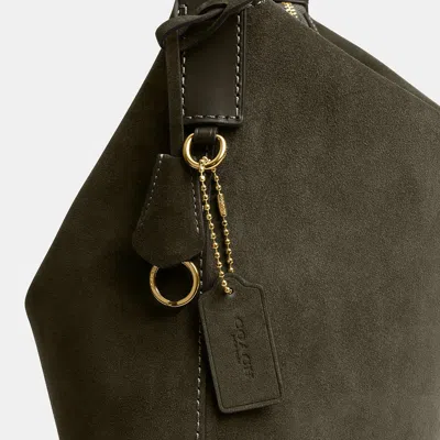 Coach Mott Messenger Bag In Green