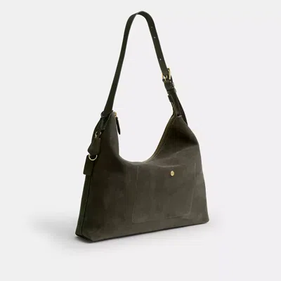 Coach Mott Messenger Bag In Green