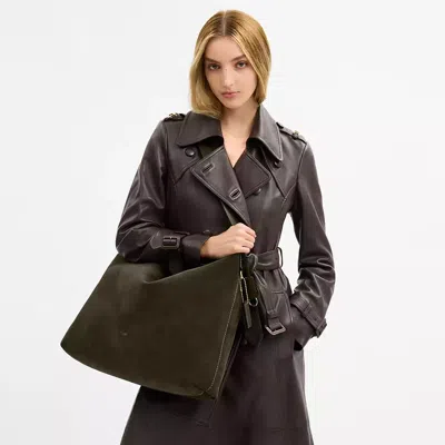 Coach Mott Messenger Bag In Green