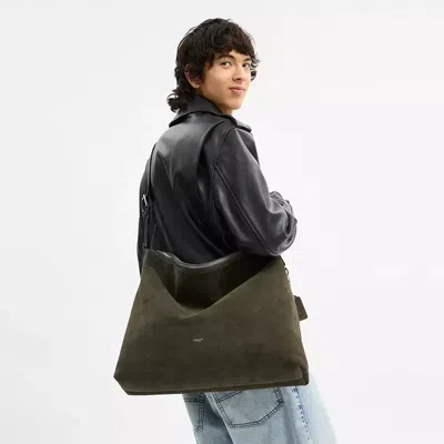 Coach Mott Messenger Bag In Green
