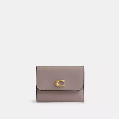 Coach Essential Card Holder Wallet In Colorblock In Pink