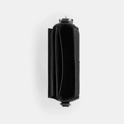 Coach Flap Crossbody Bag In Black