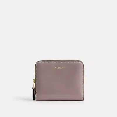 Coach New York Billfold Wallet In Purple