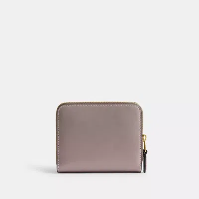 Coach New York Billfold Wallet In Purple