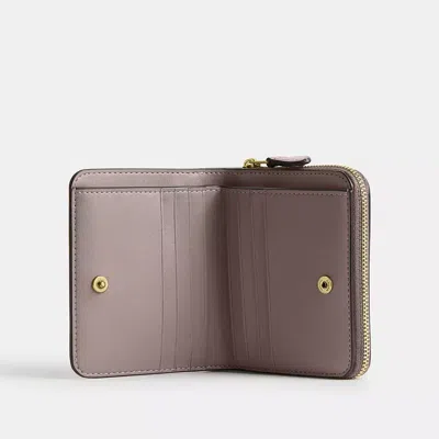 Coach New York Billfold Wallet In Purple