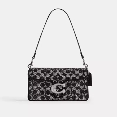 Coach Tabby Shoulder Bag 26 With Signature Beading In Multi