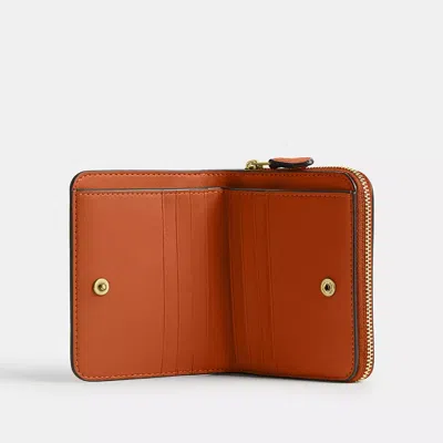 Coach New York Billfold Wallet In Brown