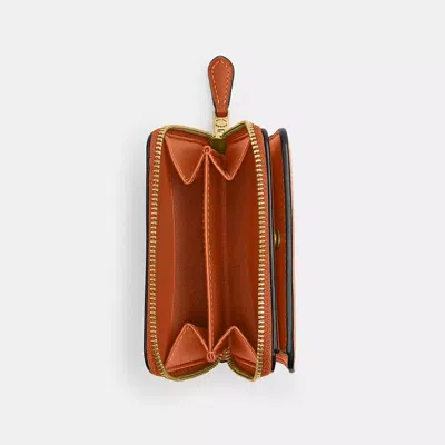 Coach New York Billfold Wallet In Brown