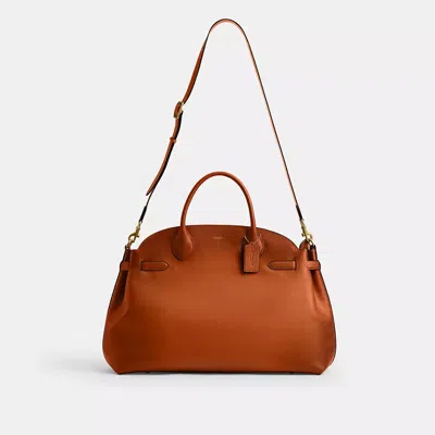 Coach Soft Empire Carryall Bag 48 In Brown