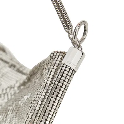 Rabanne Chainmail Pocket Bag In Silver