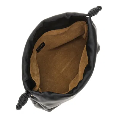 Loewe Ppa Leather Medium 'flamenco' Purse In Brown