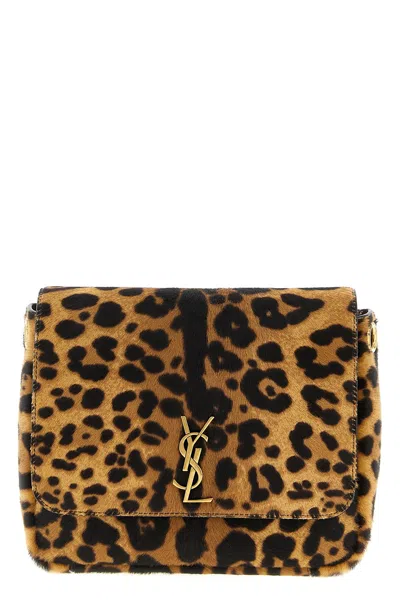 Saint Laurent 'kate Soup' Crossbody Bag In Animal Print