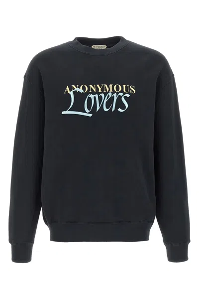 Jw Anderson Anonymous Lovers Sweatshirt Limited Edition In Black