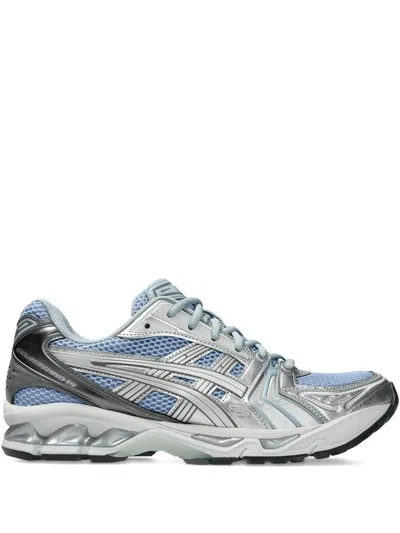 Asics Multicolor Mesh And Rubber Gel-kayano 14 Sneakers In Blue