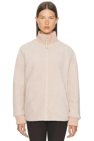 Beyond Yoga Two-way Reversible Quilted Jacket In Brown