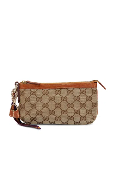 Pre-owned Gucci Pochette Bag In Sand
