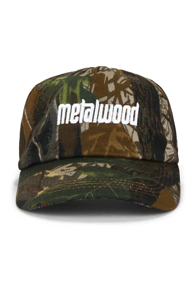 Metalwood Studio Metal Logo 5 Panel Hat In Multi