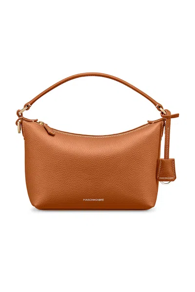 Maison De Sabr Trapezoid Hobo In Brown
