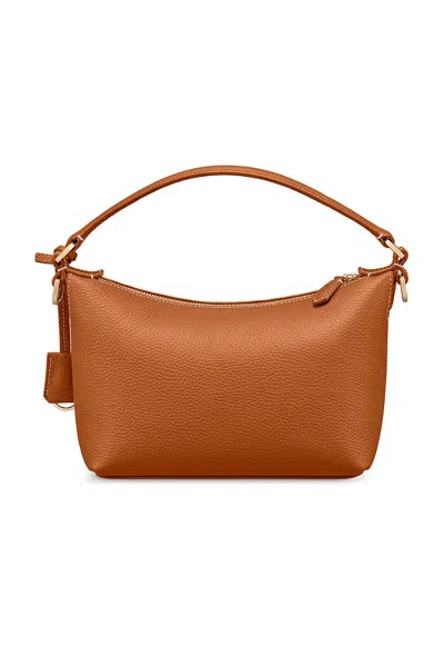 Maison De Sabr Trapezoid Hobo In Brown