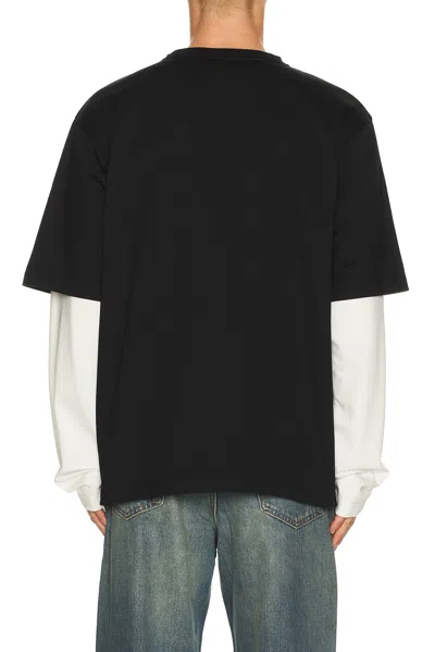 Misbhv Corp. Long Sleeve Tee In Black