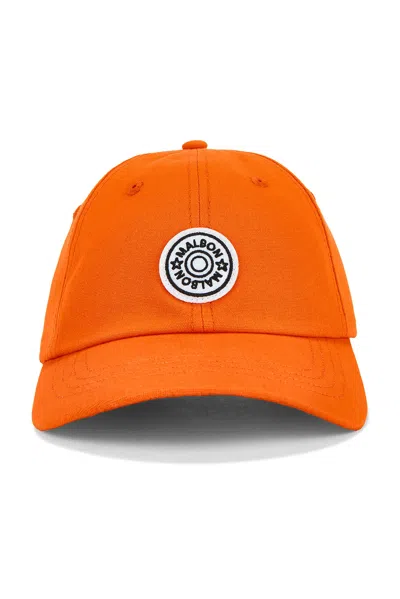 Malbon Waxed Cotton Strapback Hat In Pattern