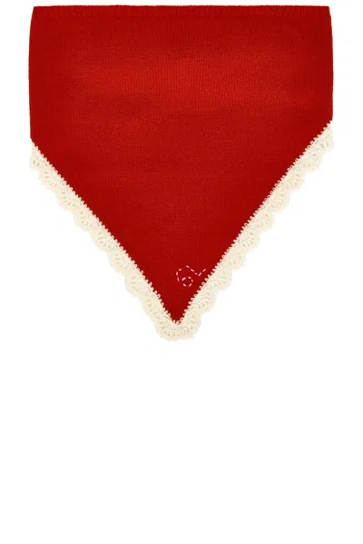 Sandy Liang Peck Bonnet In Red