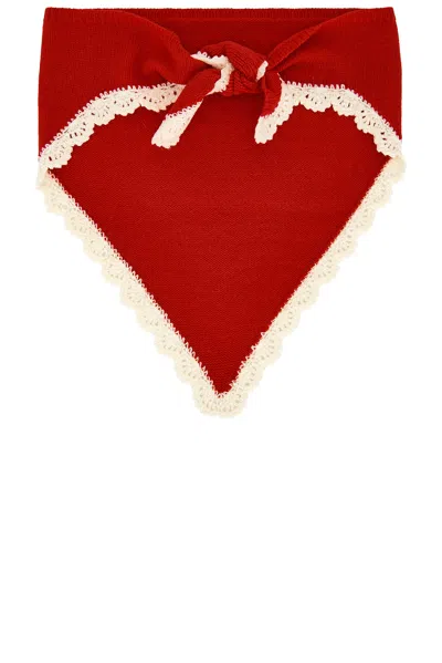 Sandy Liang Peck Bonnet In Red