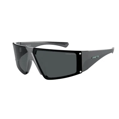 Arnette Gray Resin Sunglasses In Gray