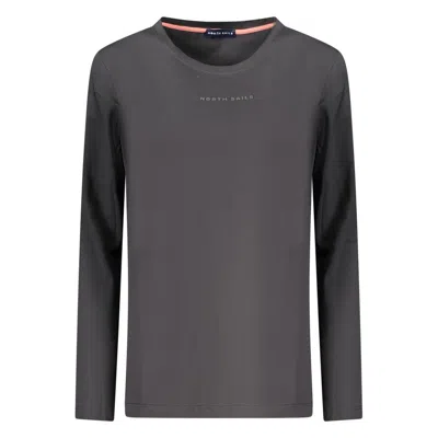 North Sails Black Cotton Women's T-shirt In Gray