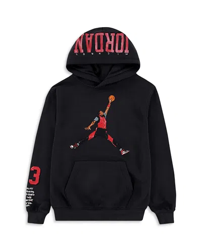 Jordan Boys' Sketch Pullover Hoodie - Big Kid In Black