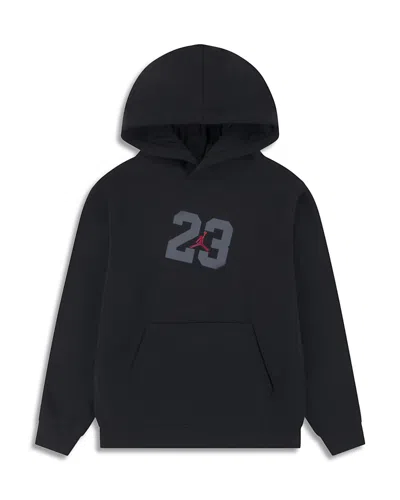 Jordan Boys 8-18 Street Champ Pull On Long Sleeve Hoodie In Black