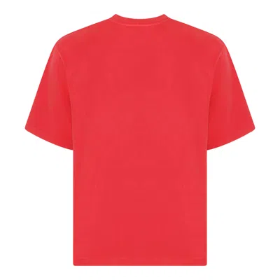 Casablanca Vince Satin Trousers In Red