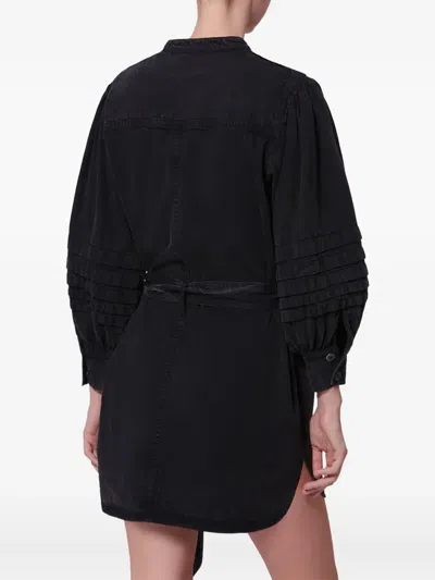 Isabel Marant Étoile Moe Ruffle-details Mini Dress In Black