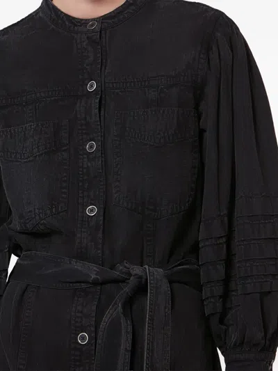 Isabel Marant Étoile Moe Ruffle-details Mini Dress In Black