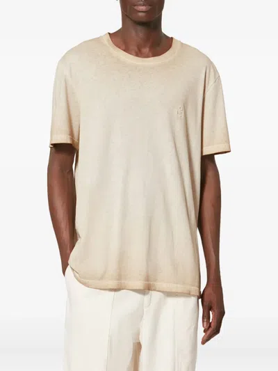 Isabel Marant Honore Logo-embroidered T-shirt In Multi