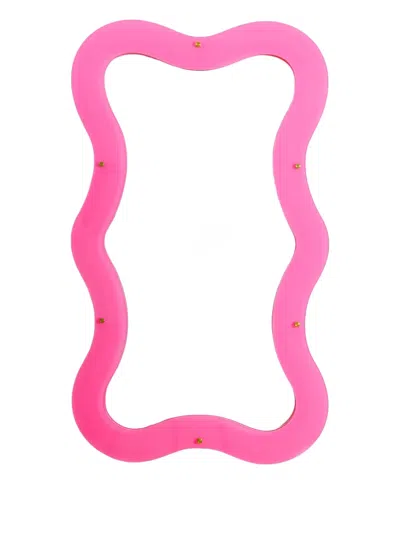 Seletti Tiny Tall Mirror In Pink