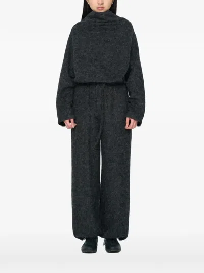 Amomento Roll-neck Sweater In Gray