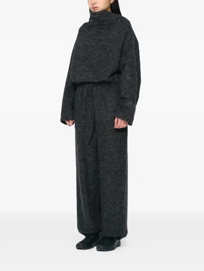 Amomento Roll-neck Sweater In Gray