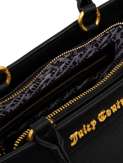 Juicy Couture Lily Charm Satchel Tote Bag In Black