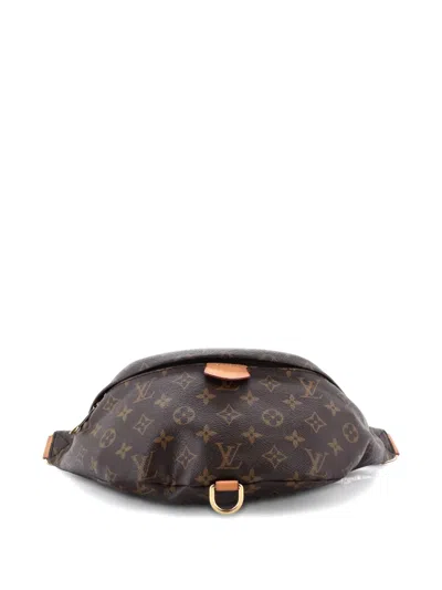 Pre-owned Louis Vuitton Bum Bag Monogram Canvas Belt Bag In Brown