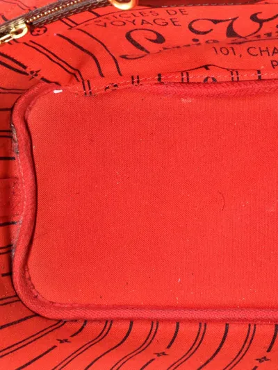 Pre-owned Louis Vuitton Neverfull Damier Pm Tote Bag In Brown