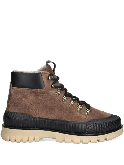 Gant Lace-up Lug-sole Boots In Brown