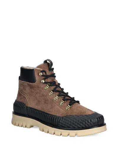 Gant Lace-up Lug-sole Boots In Brown