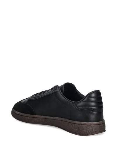Gant Suede-panel Sneakers In Black